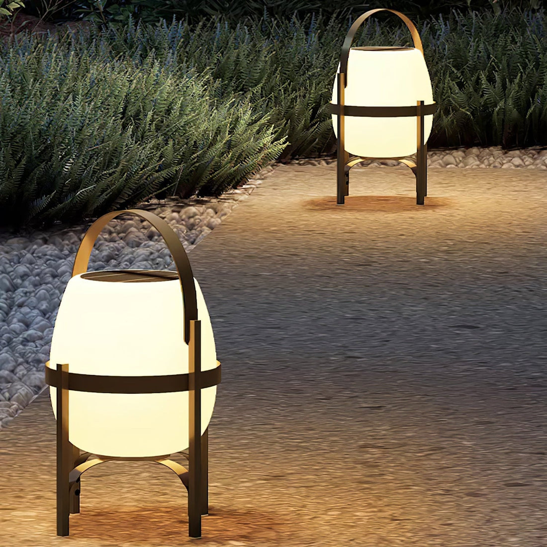 Lantern Outdoor Lamp - Portable Ambient Light for Patio & Garden