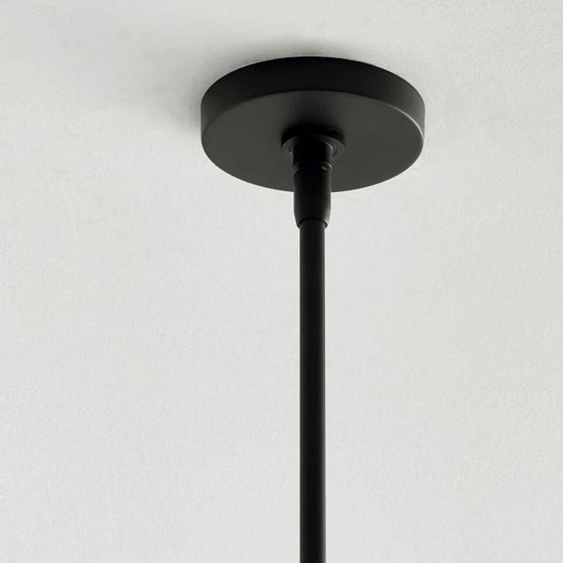 Lirra Clear Glass Industrial Pendant Light - Perfect for Kitchen Island & Dining Room