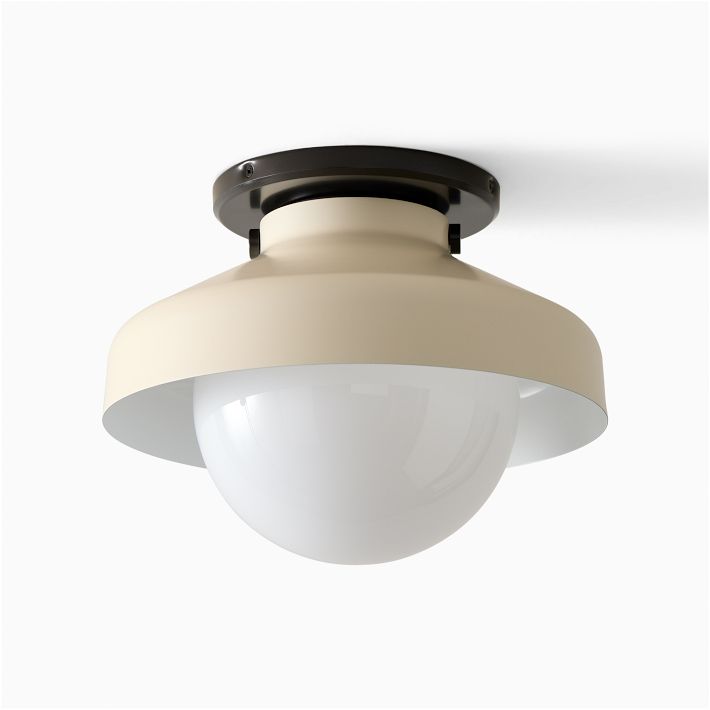 Hanton Metal Flush Mount Light - Modern Ceiling Lamp for Living Room