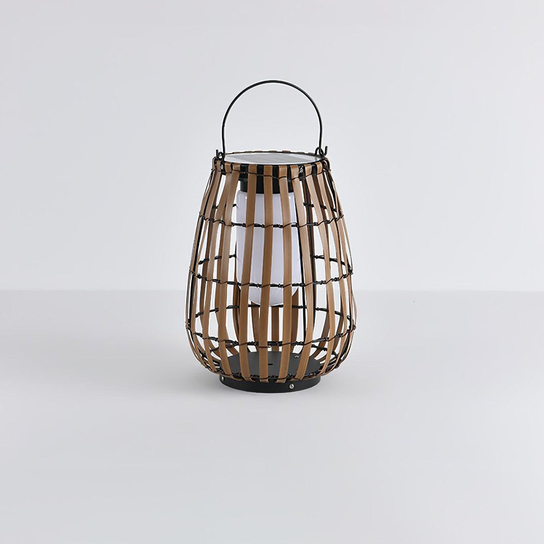 Tropic Braid Outdoor Lamp - Faux-Rattan Metal Waterproof