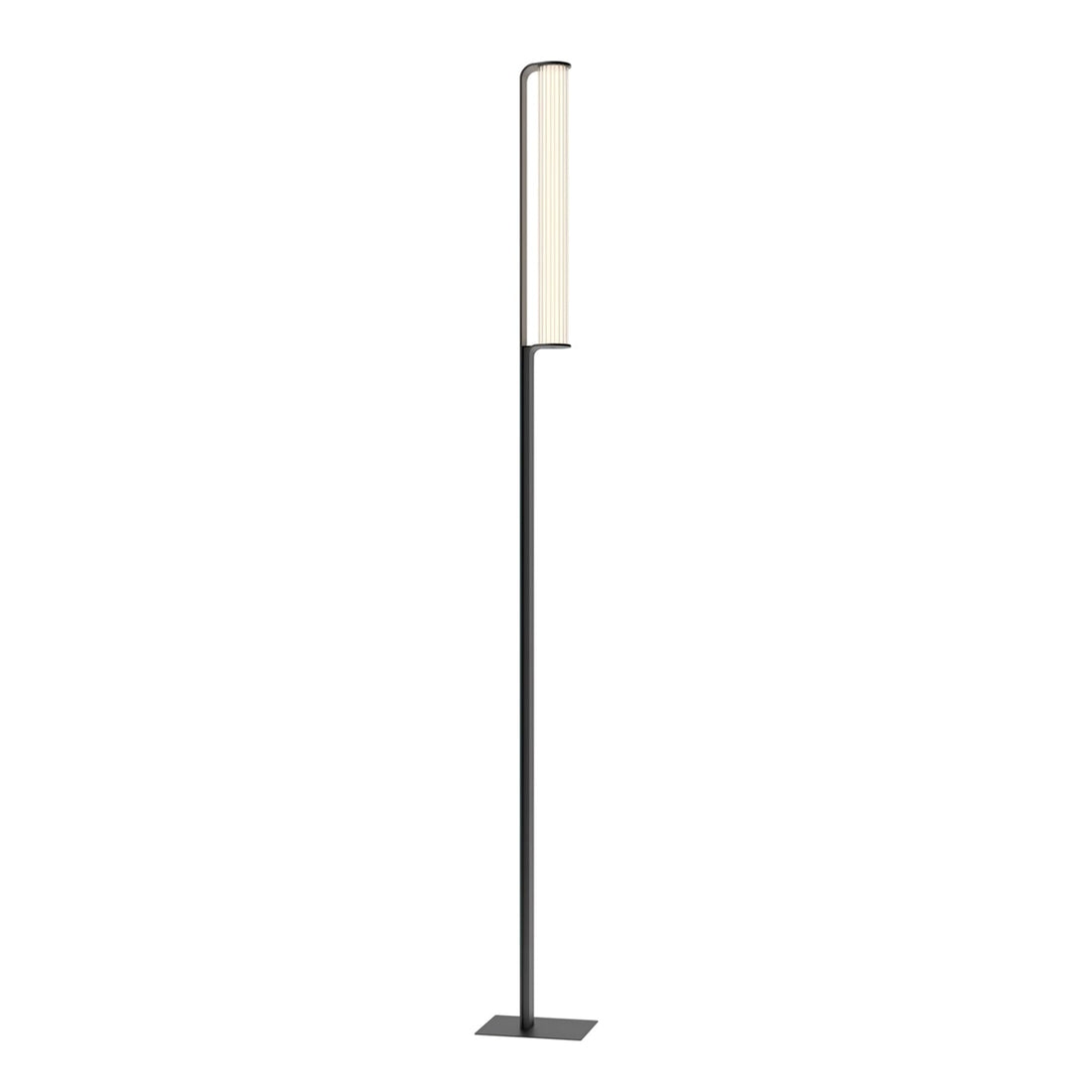 Outdoor Post Lamp - Modern Arc LED Light for Garden, Patio, or Walkway