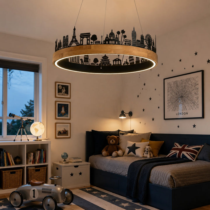 Nordische Skyline Pendelleuchte