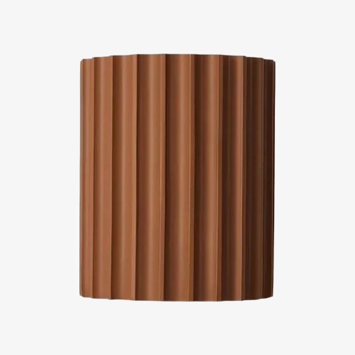 Ribellex Minimalist Ribbed Fluted Wall Light Sculptural Wall Lamp for Bedroom Hallway N59