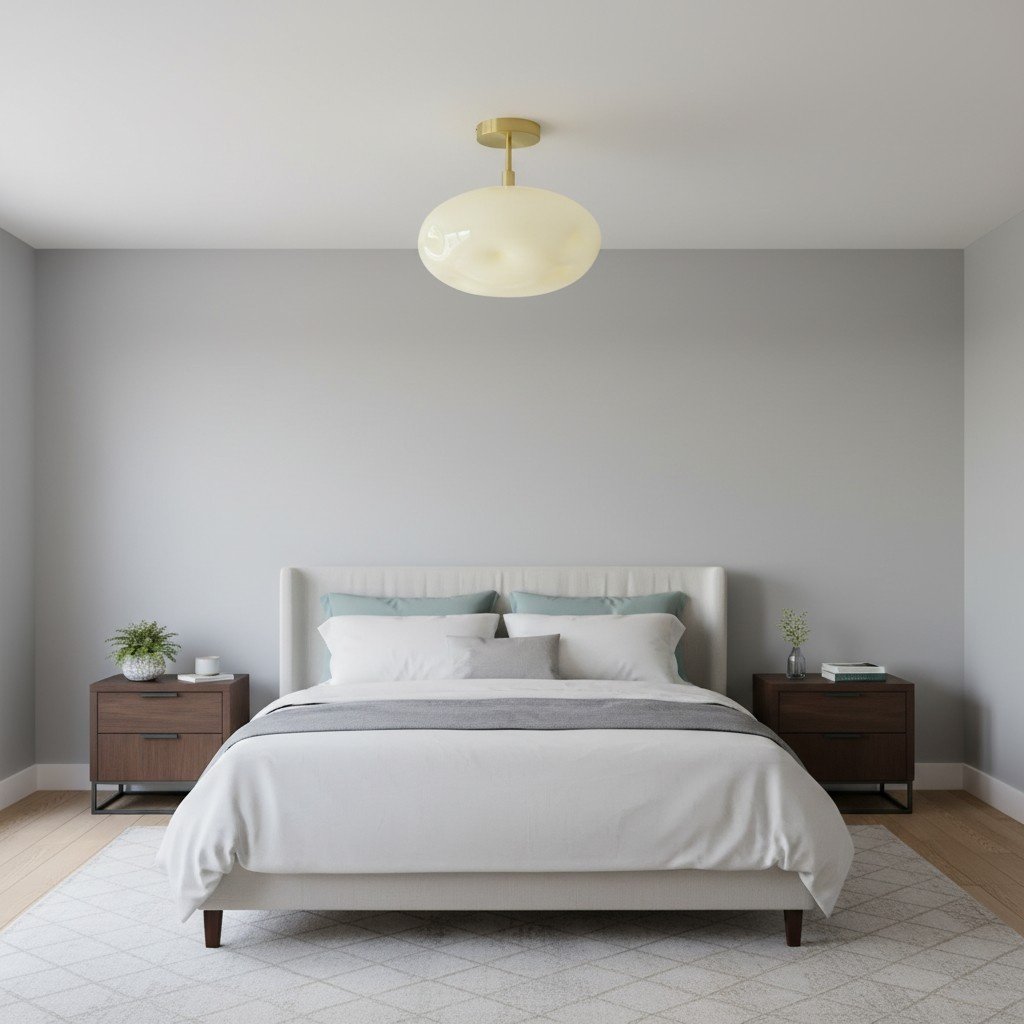 Orra Ceiling Lamp – Sculptural Globe Design Modern Minimalist Versatile for Living Room
