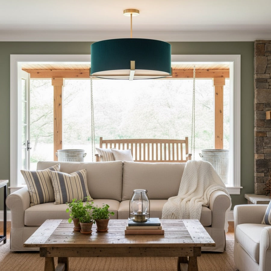 Tela 3 Light Suspension Light - Stylish Adjustable Pendant for Dining or Bedroom