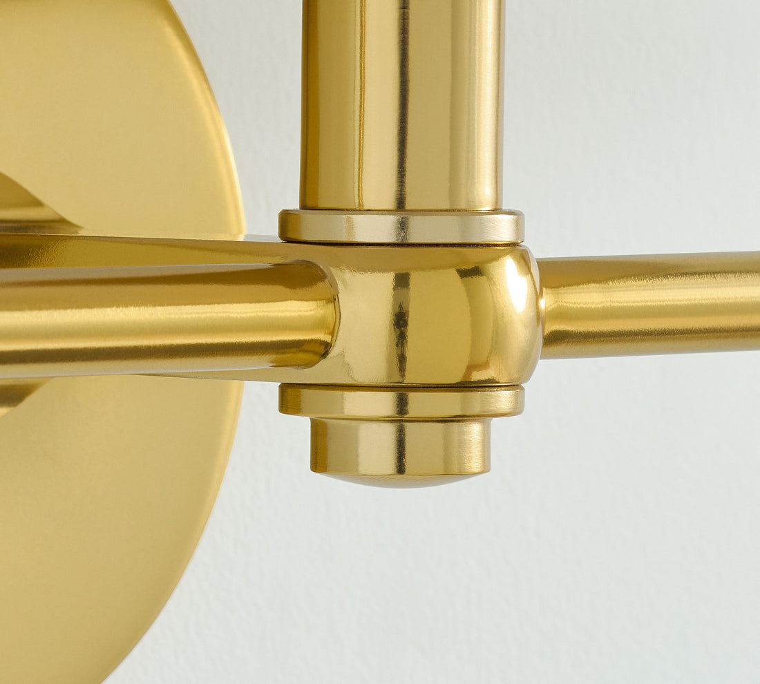 Everett Metal Wall Sconce - Single & Triple Wall Light for Living Room