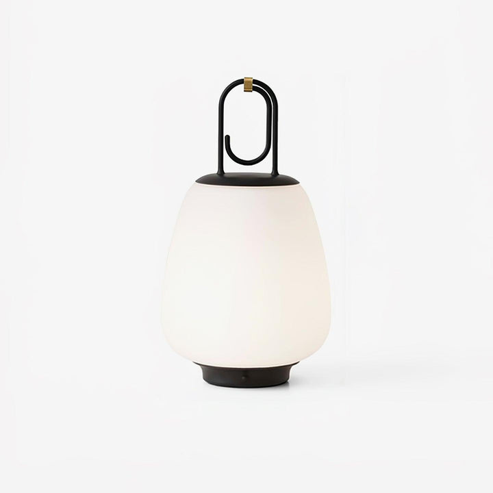 Lantern Table Lamp - USB Rechargeable Nordic Light for Indoor & Patio