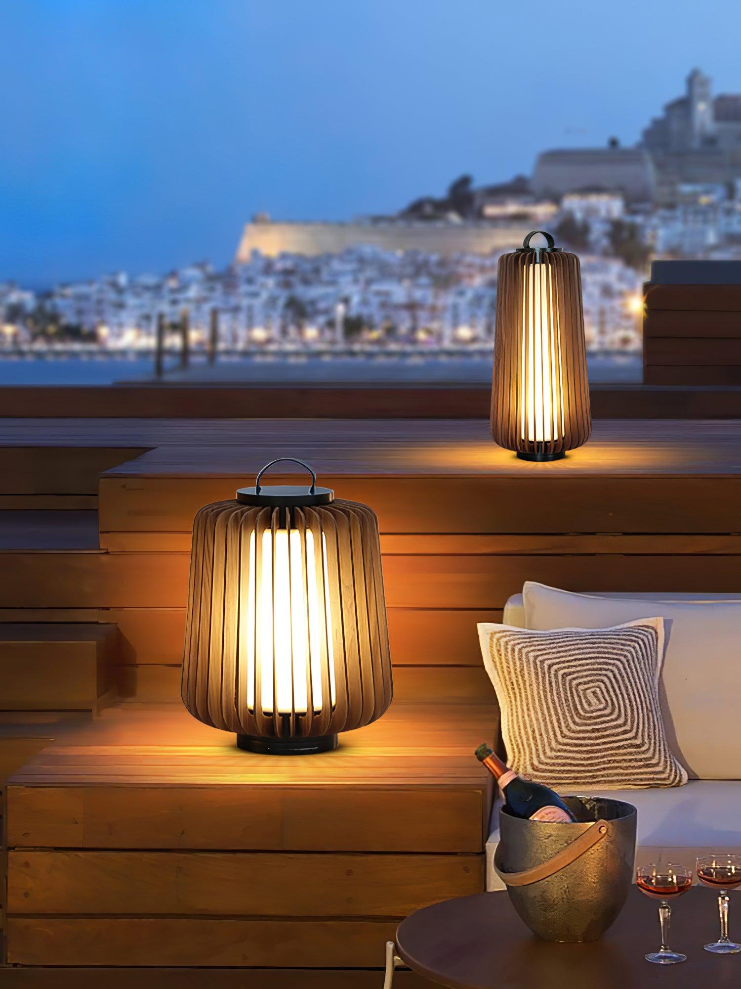 Outdoor Portable Lantern Lamp - Compact Rechargeable Light for Hiking