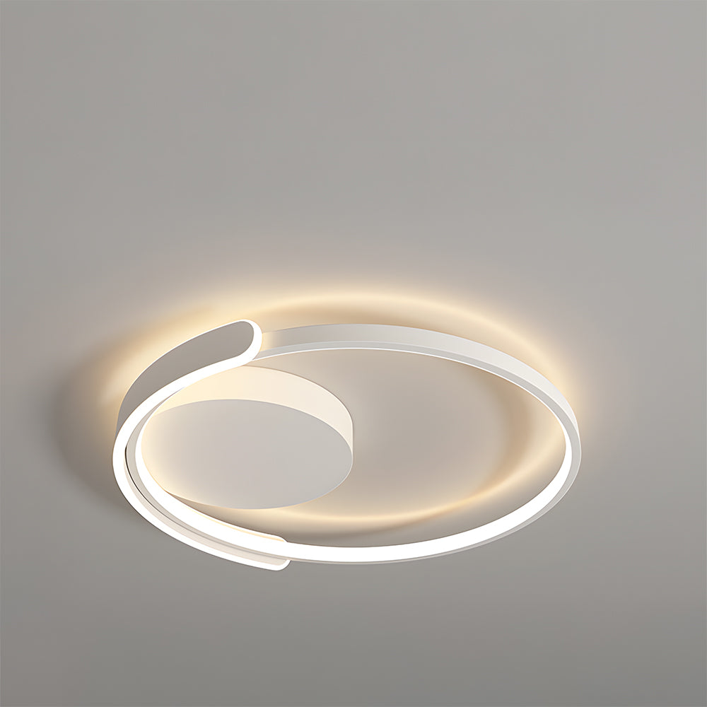 Round LED Ceiling Light - Modern Fixture for Living Room & Dining Room