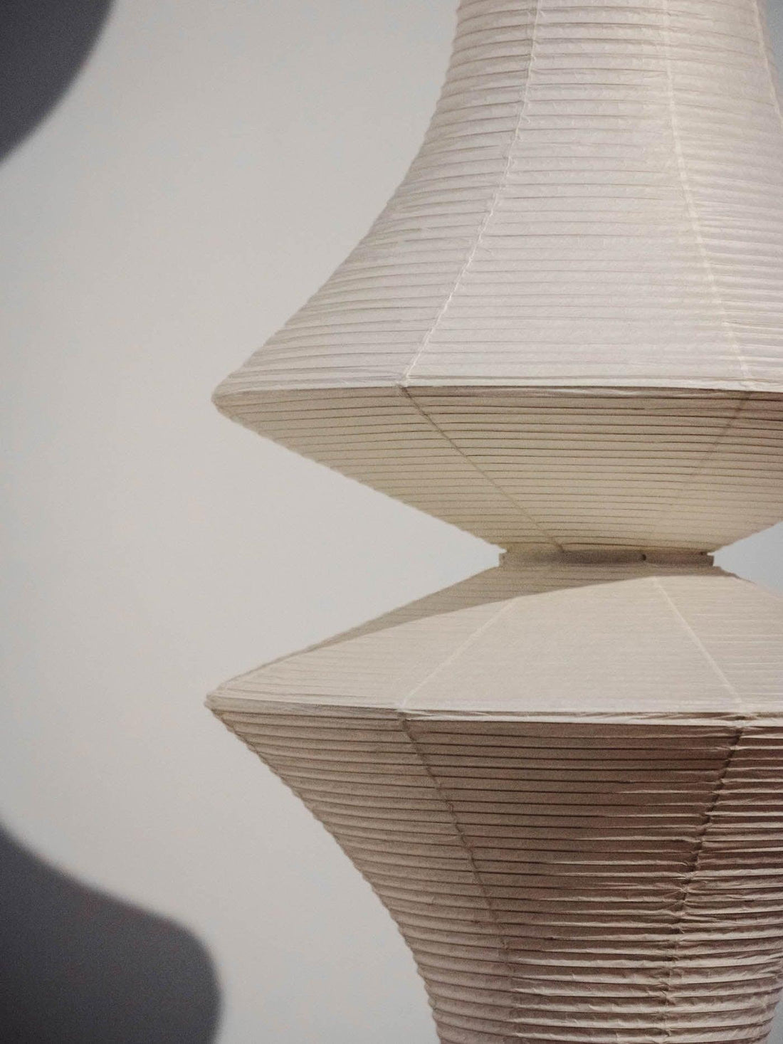 Washi-Papier-Pendelleuchte – Japanische handgefertigte Lampe für das Wohnzimmer