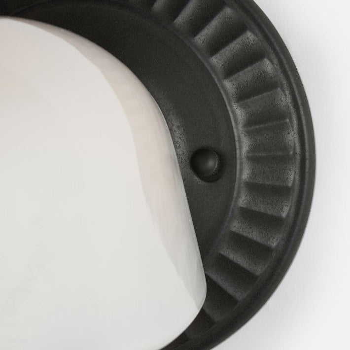 Fiesta Fluted Wall Sconce – Art Deco Inspired Design with Soft Ambient Lighting for Bathroom or Bedroom