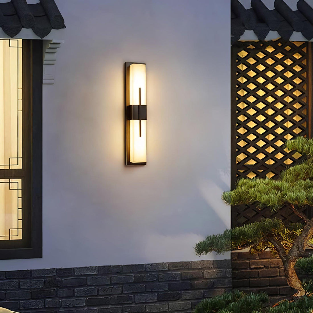 Außenwandleuchte - Wasserdichte moderne Außenlampe für Veranda und Garten