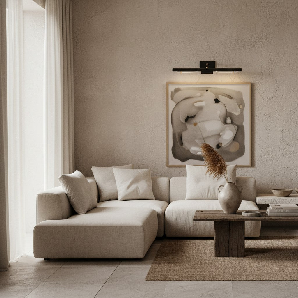 Aurix Minimalist Iron Wall Lamp – Elegant wall-mounted Lighting Enhance Any Interior Artwork