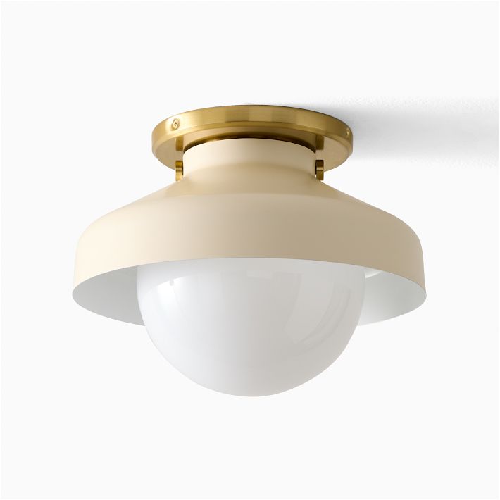 Hanton Metal Flush Mount Light - Modern Ceiling Lamp for Living Room
