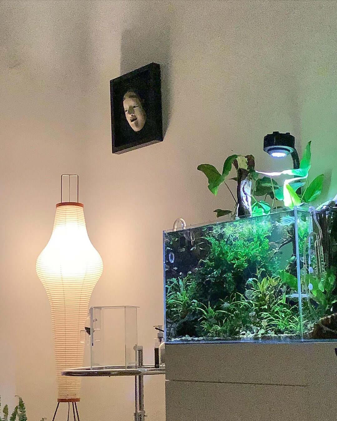 Rice Paper Floor Lamp - Bamboo Frame Soft Light for Living Room