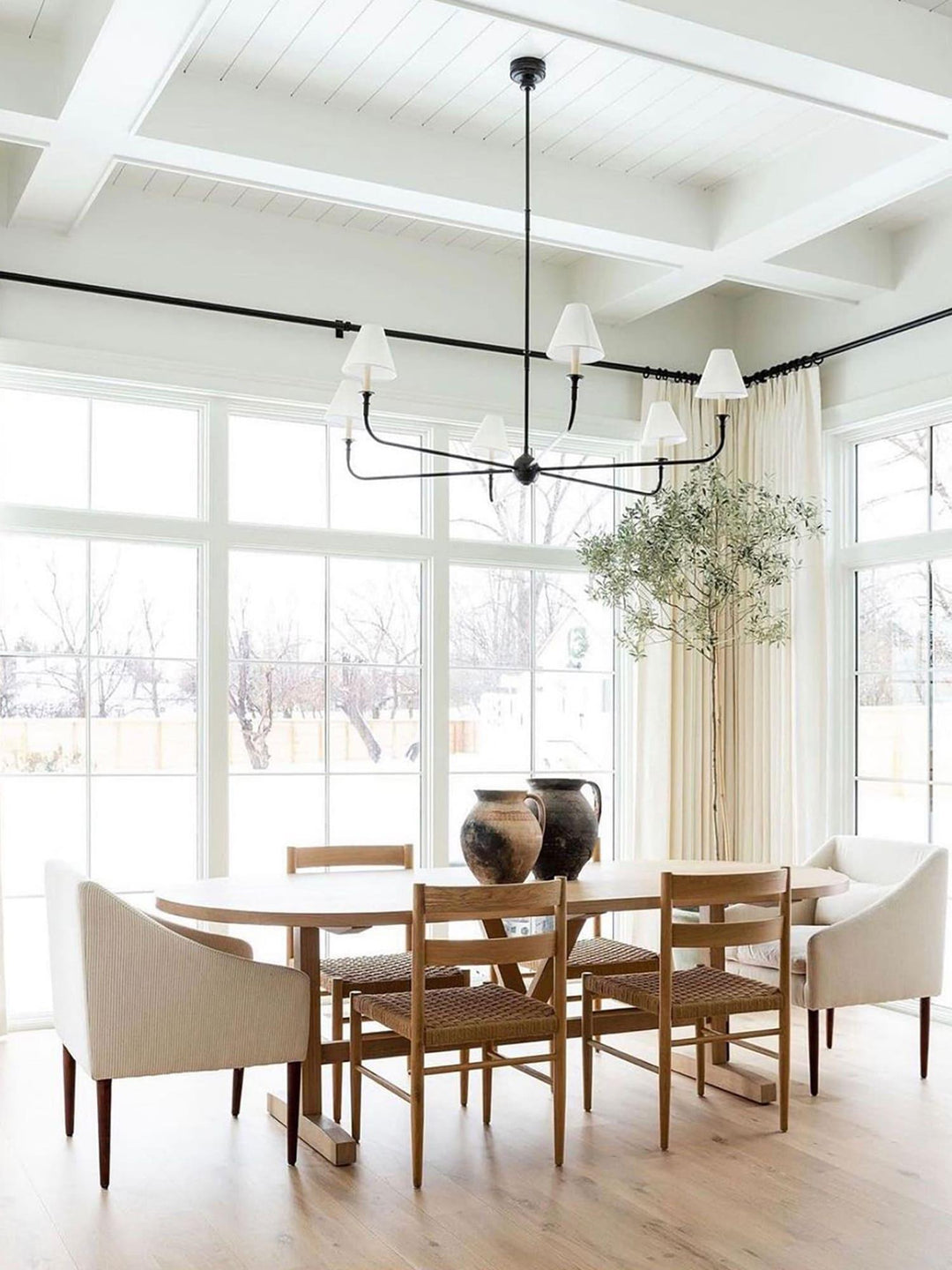 Piaf Grande Moderner Industrie-Kronleuchter aus Metall 