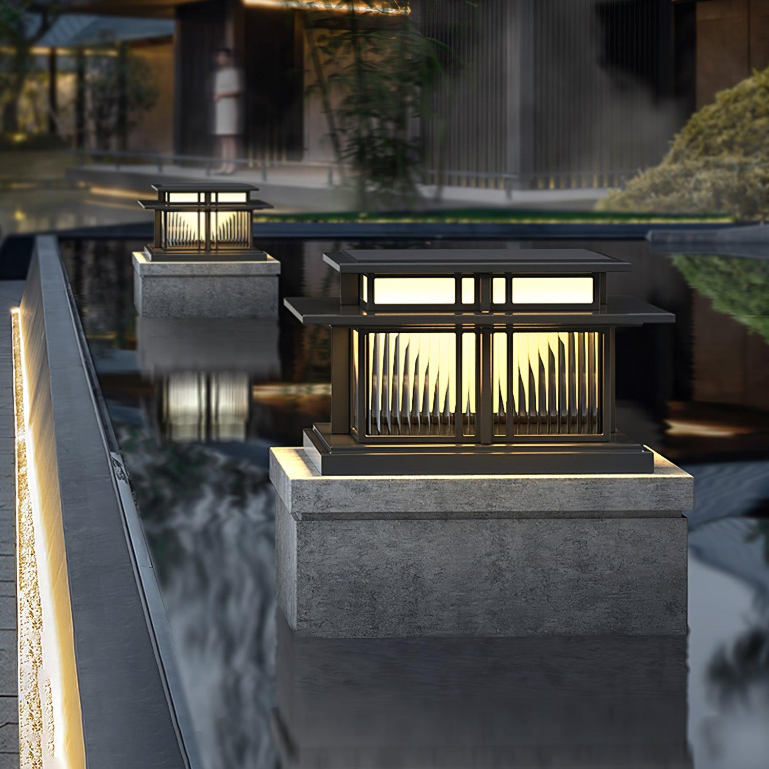 Pillar Outdoor Light - Durable Garden Lamp for Patio & Pathway