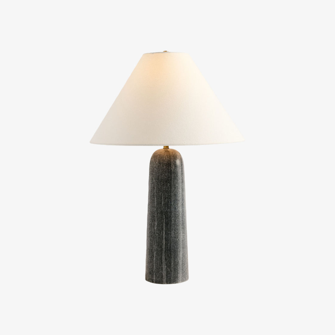 Albi Minimalist Marble Table Lamp – Elegant Fabric Shade Suitable for Any Room