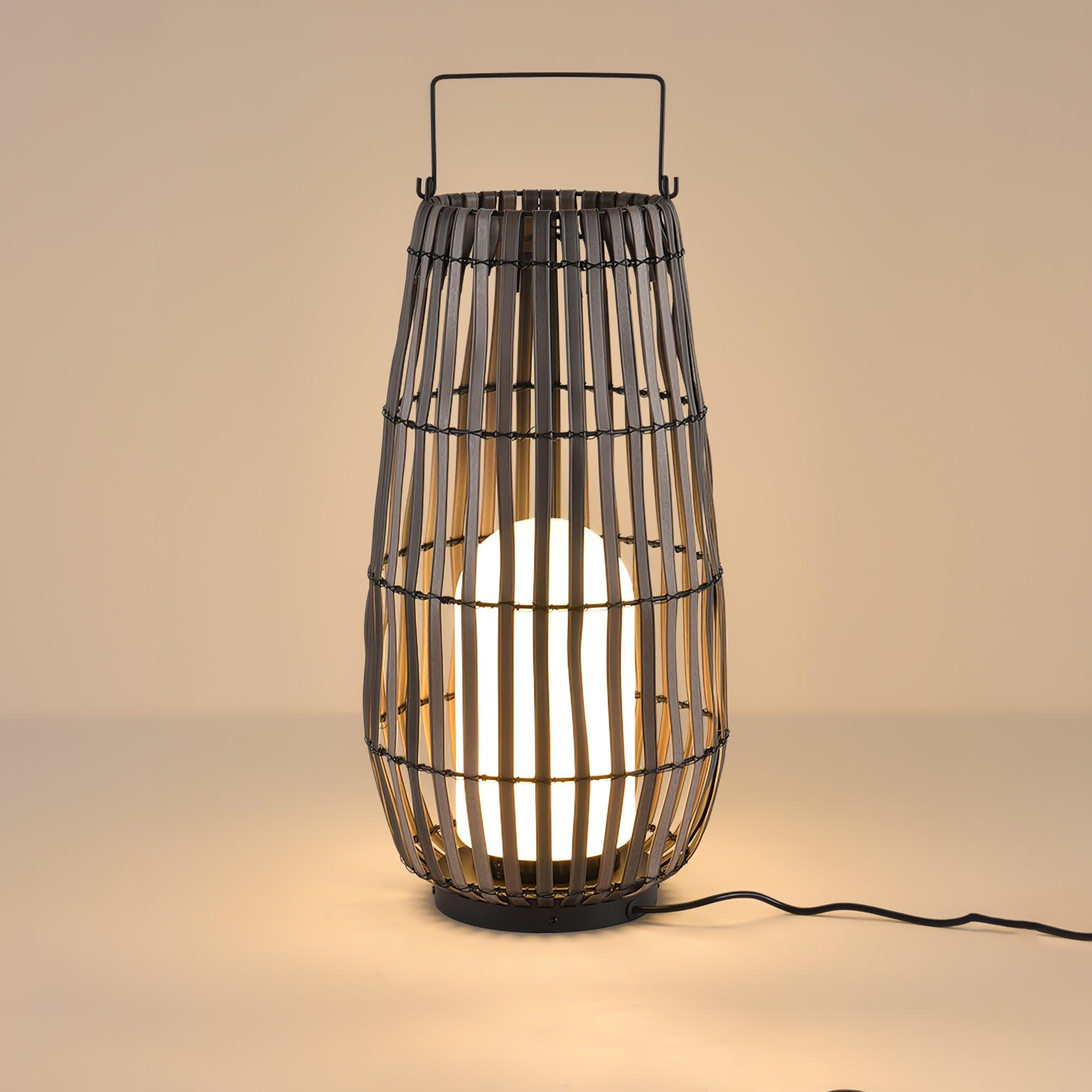 Tropic Braid Außenlampe - Kunstrattan Metall Wasserdicht