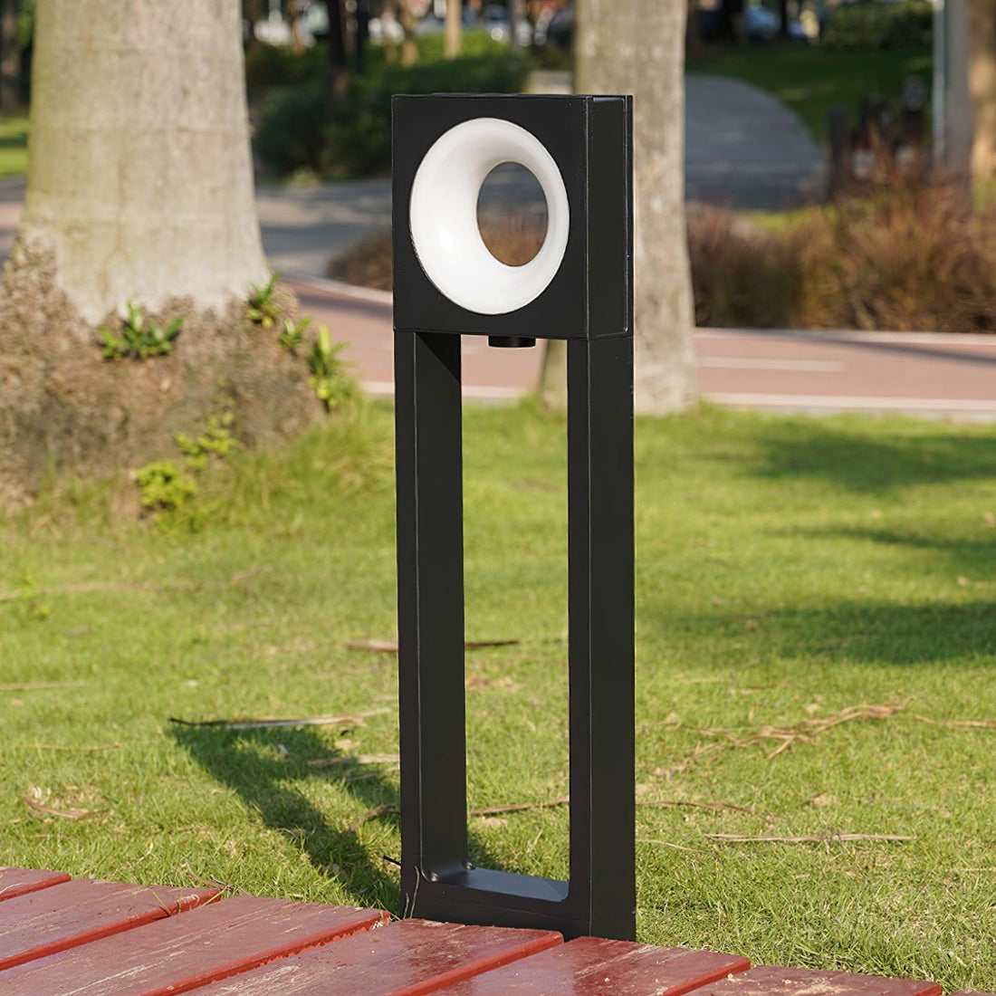 Langlebige Gartenleuchte - Moderne Außenleuchte aus Aluminium und Acryl