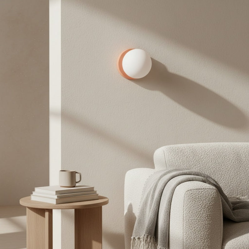 Nuevola Soft Sculptural Wall Light – Minimal Decorative Wall Lamp for Modern Indoor Spaces