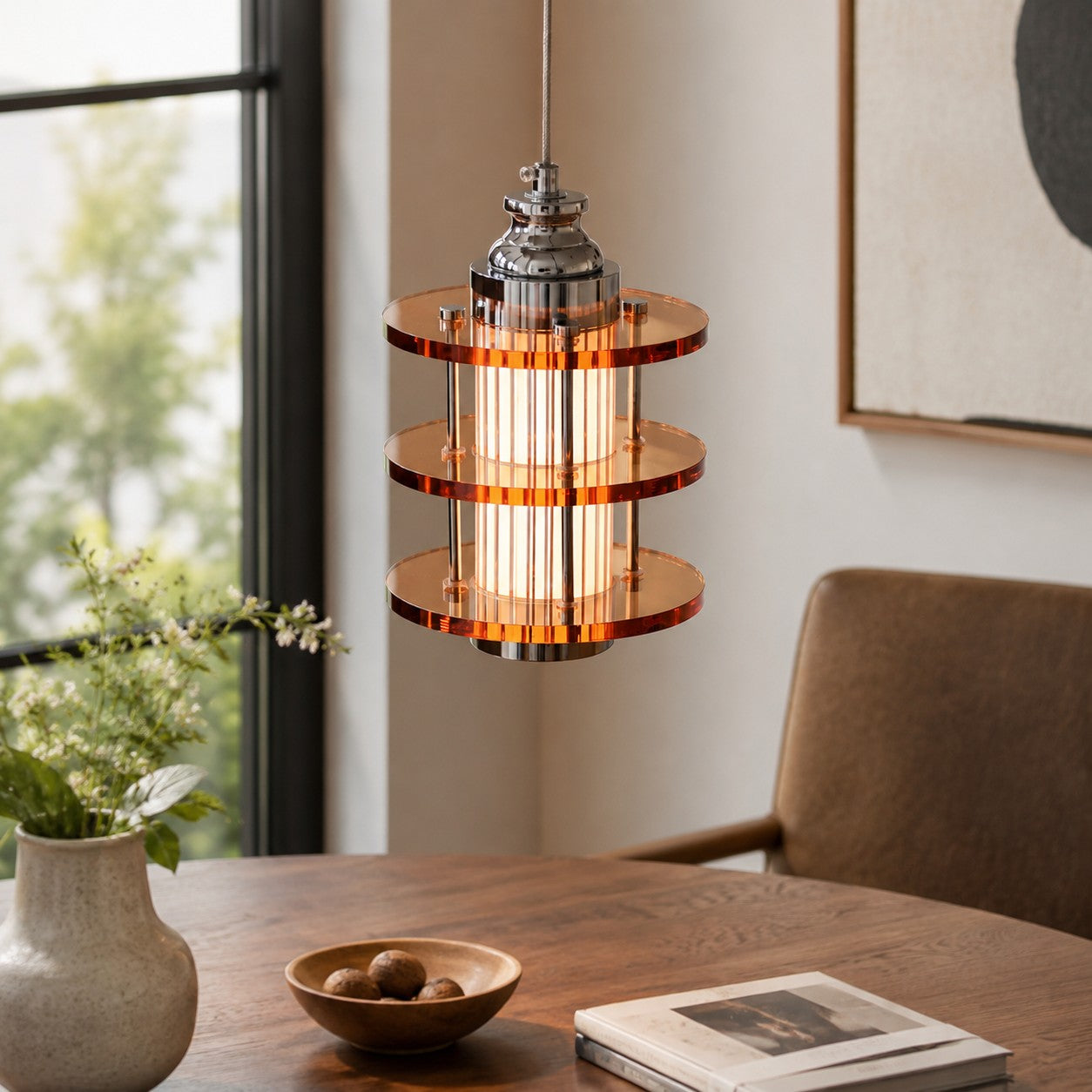 Bauhaus Acrylic LED Pendant Light