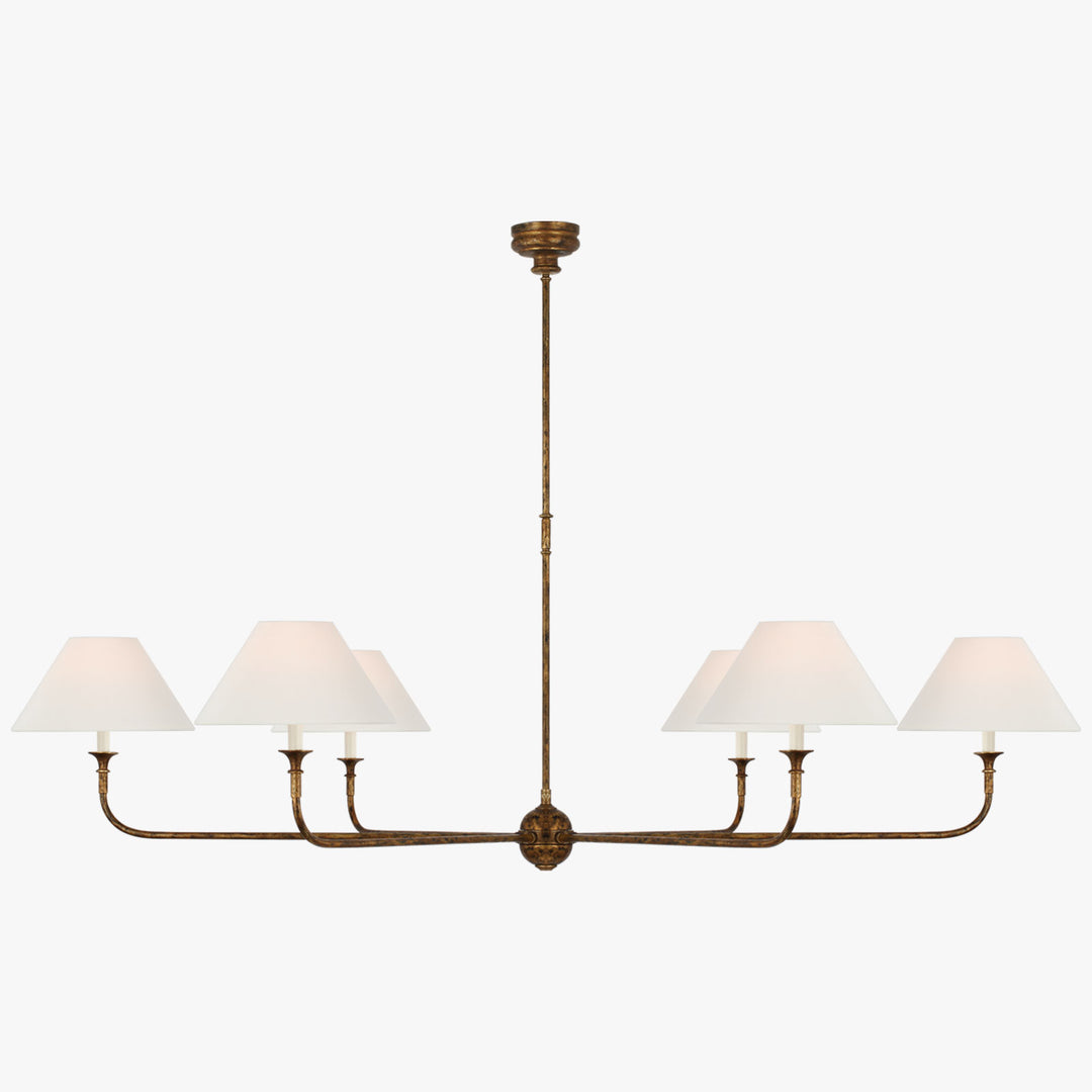 Piaf Grande Moderner Industrie-Kronleuchter aus Metall 