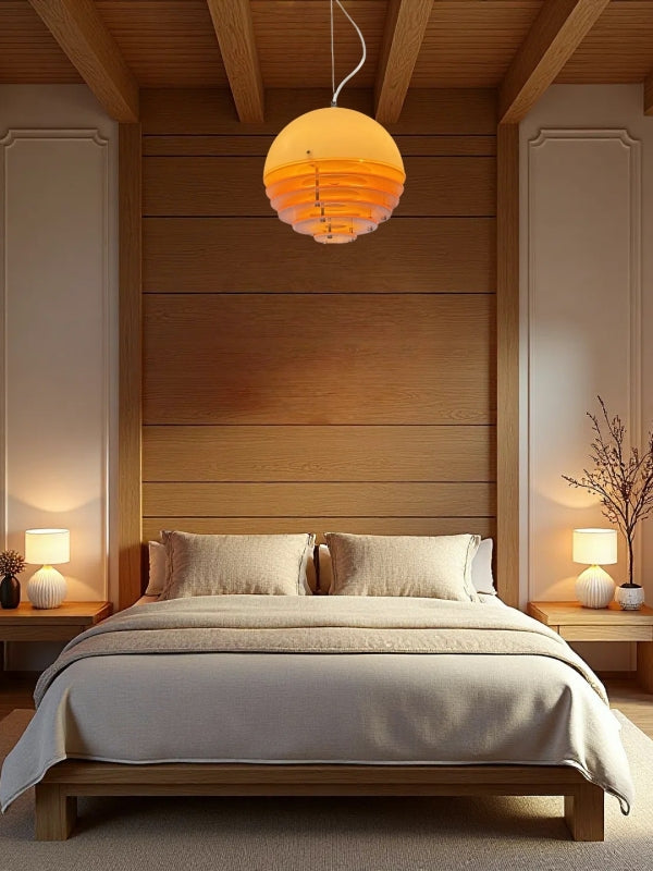 Bauhaus Sunset Pendelleuchte - Moderne Designer-Ambientelampe fürs Wohnzimmer