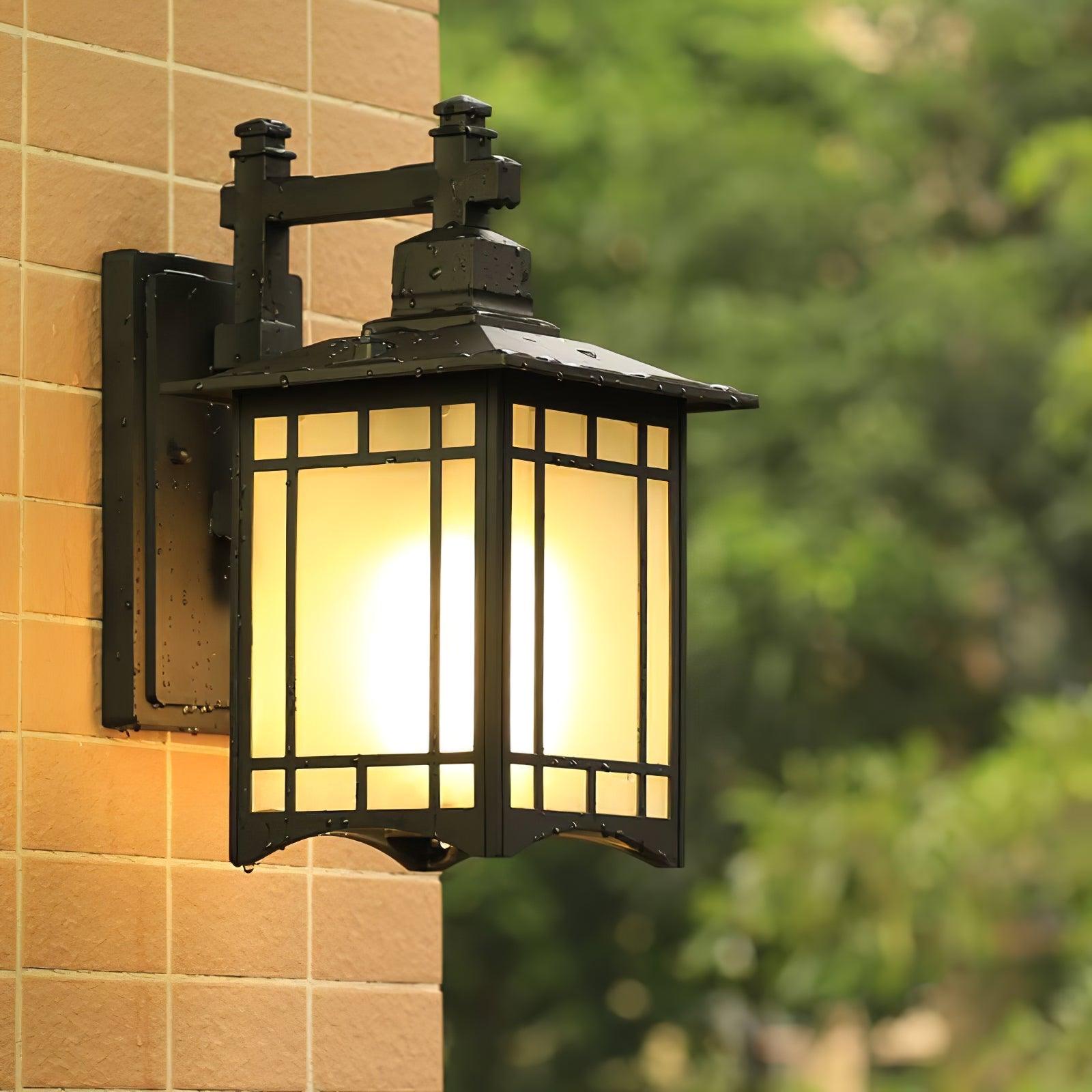 House Outdoor Wall Light - Modern LED Lamp for Garden & Patio