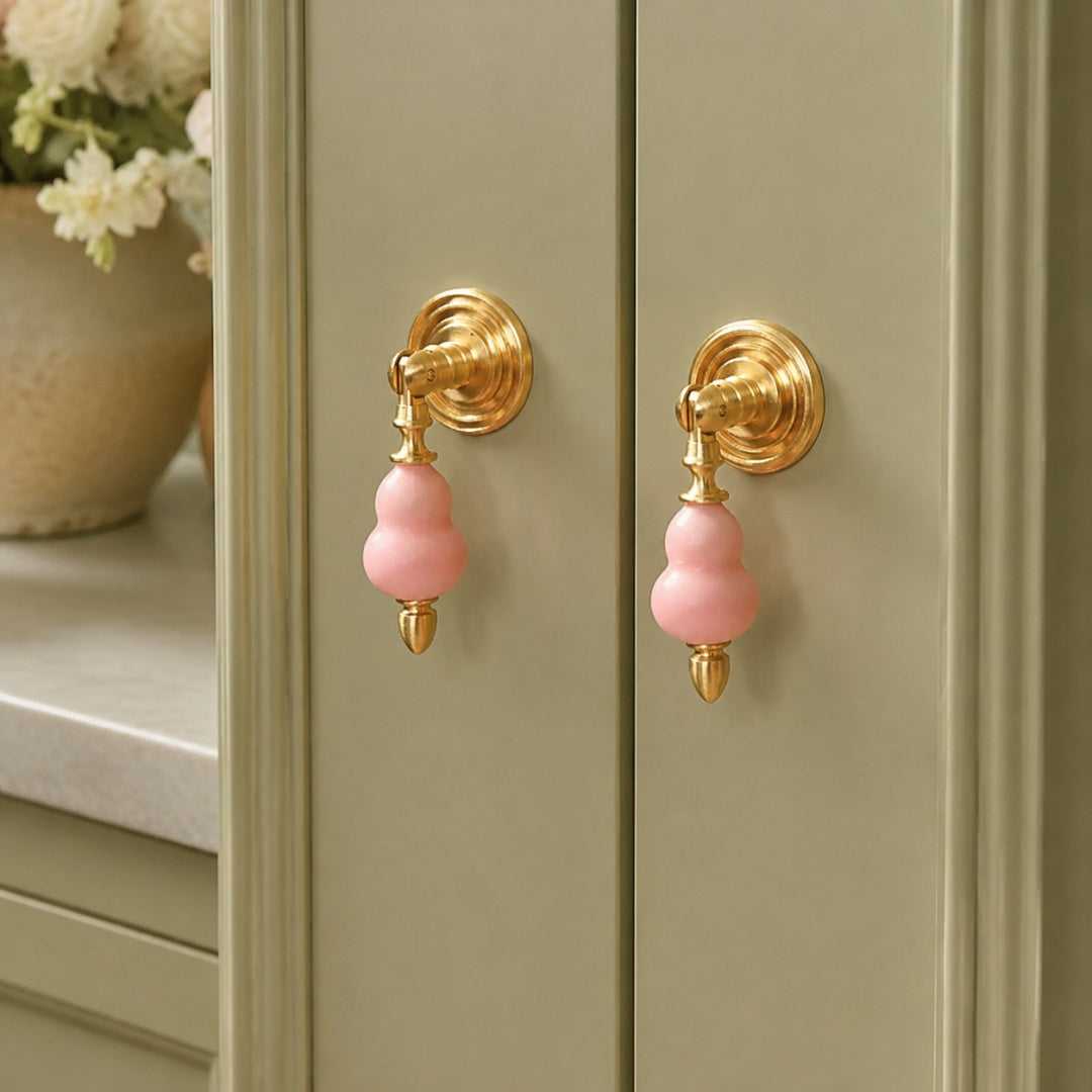 Colorful Ceramic Cabinet Handles
