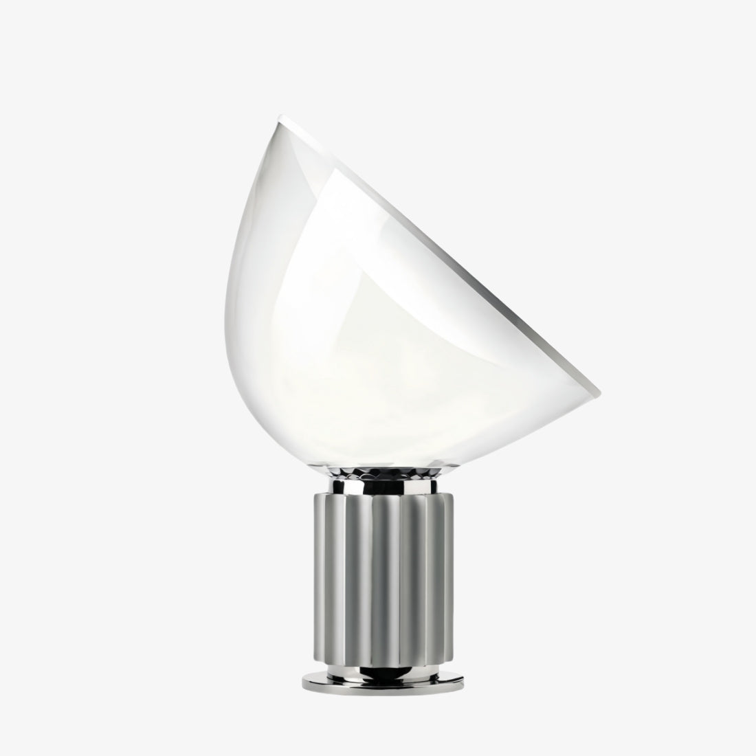 Bowlum Modern Glass Table Lamp - Iconic Bowl Shaped Ambient Light for Living Room N46
