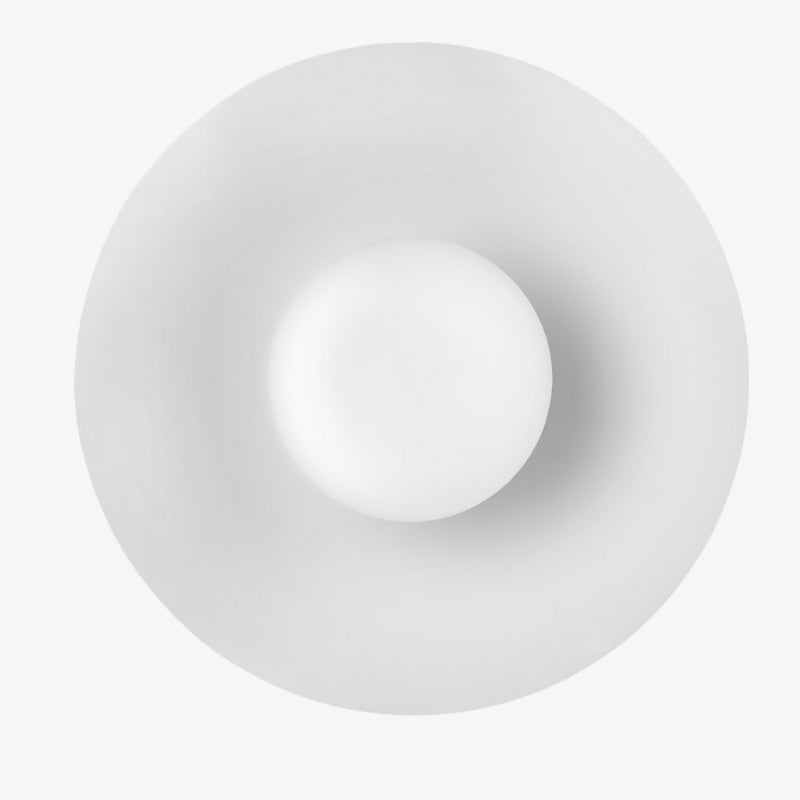 Orblia Minimal Flush Mount Light Fixture - Modern Aesthetic for Home Interiors