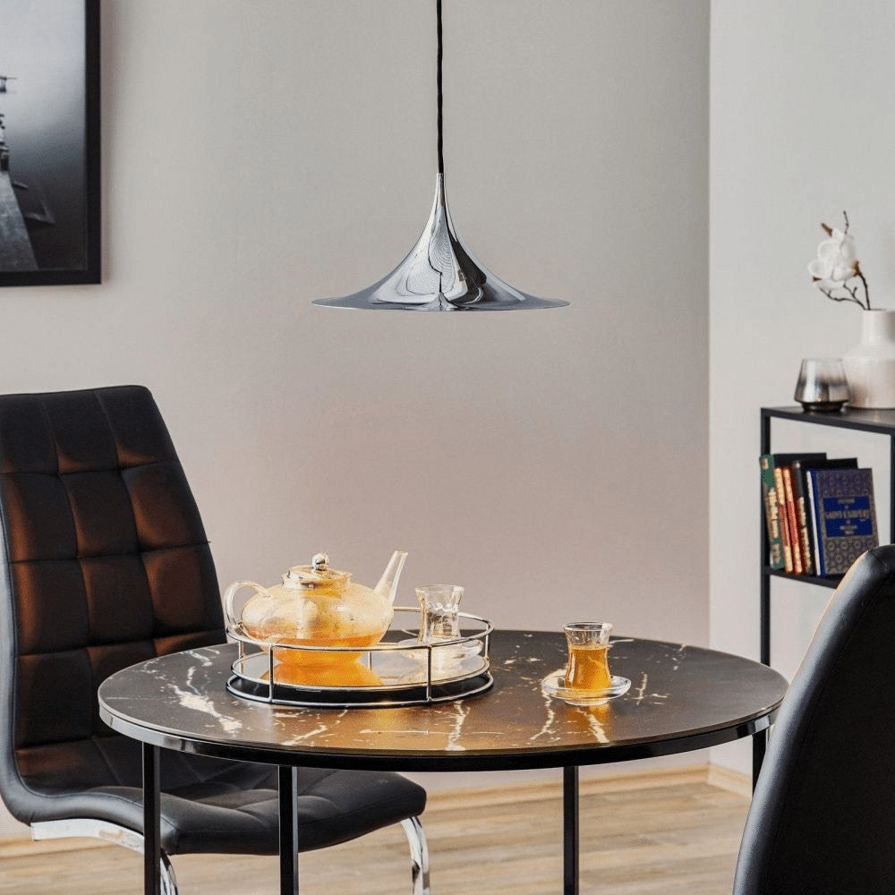 Bogenförmige Aluminium-Plug-in-Hängeleuchte