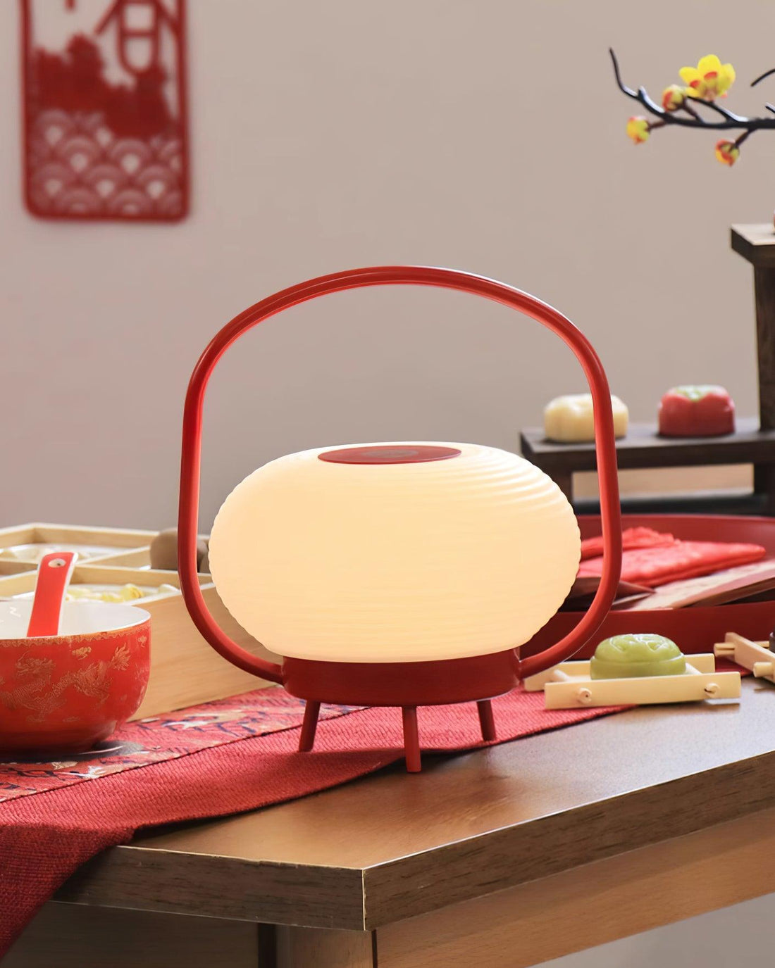 Portable Table Light - Retro Table Lamp Great for Any Setting
