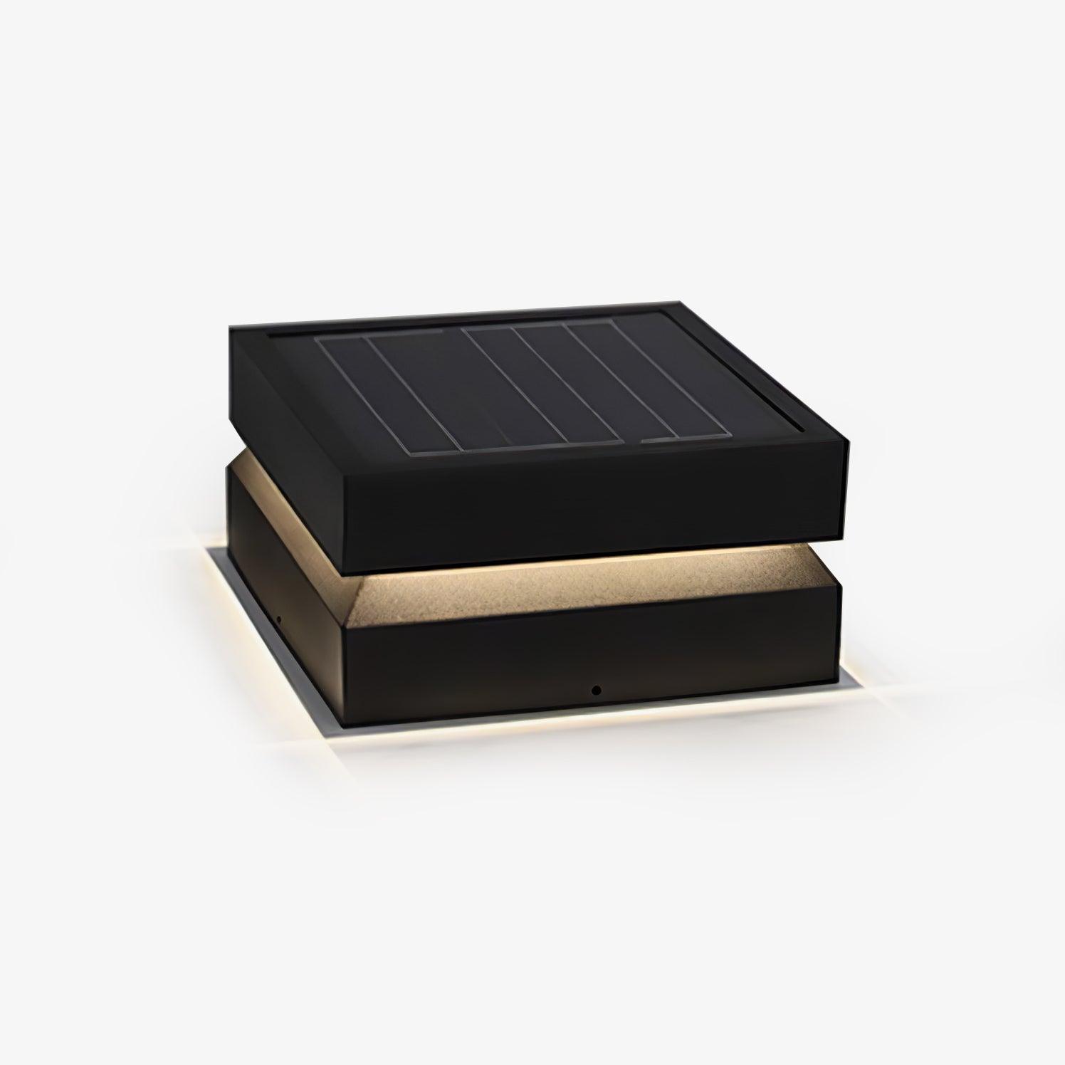 Square Post Outdoor Light - Waterproof Garden Lamp for Pathway