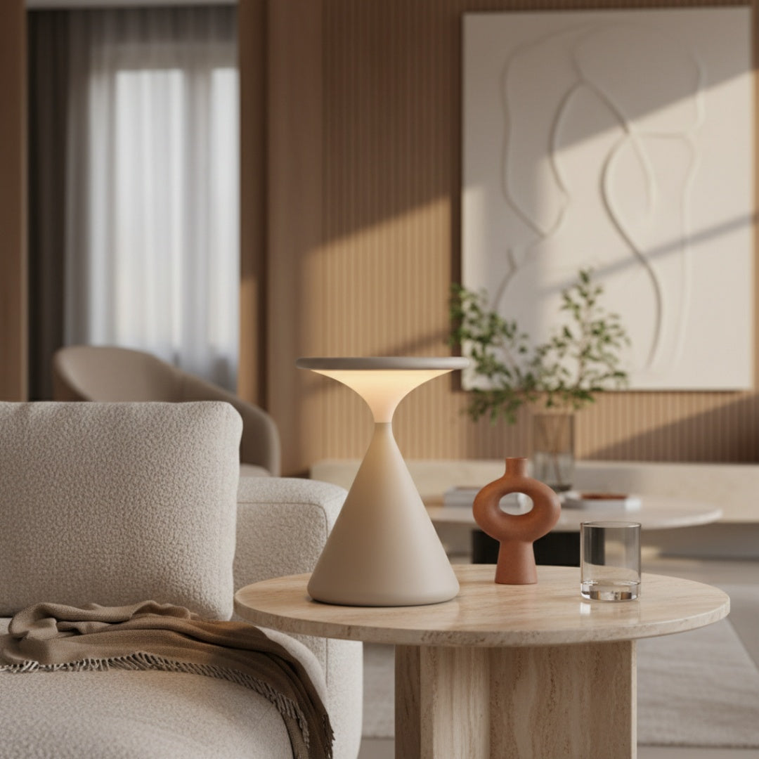 Nomade Portable LED Table Lamp – Minimal Silhouette Modern Design for Home Patio N40