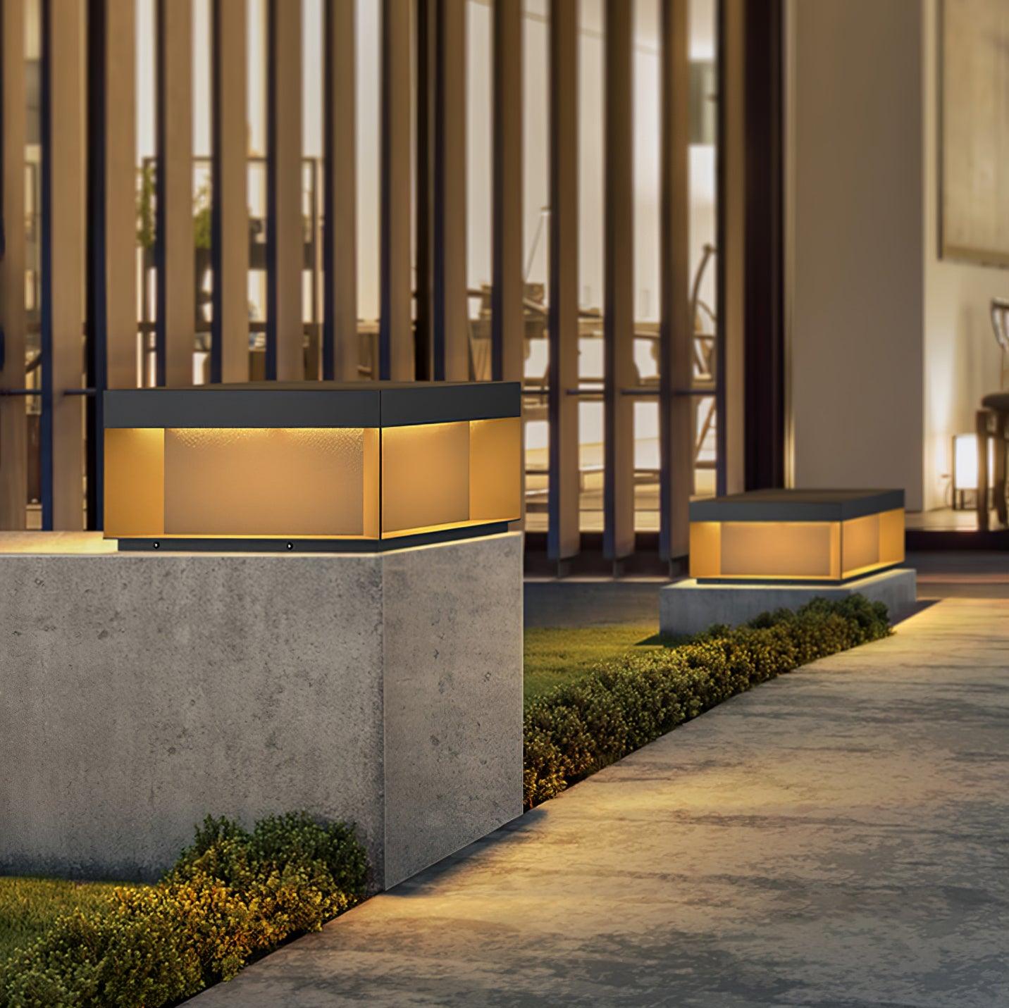 Outdoor Post Light - Durable Garden Lamp for Patio & Pathway