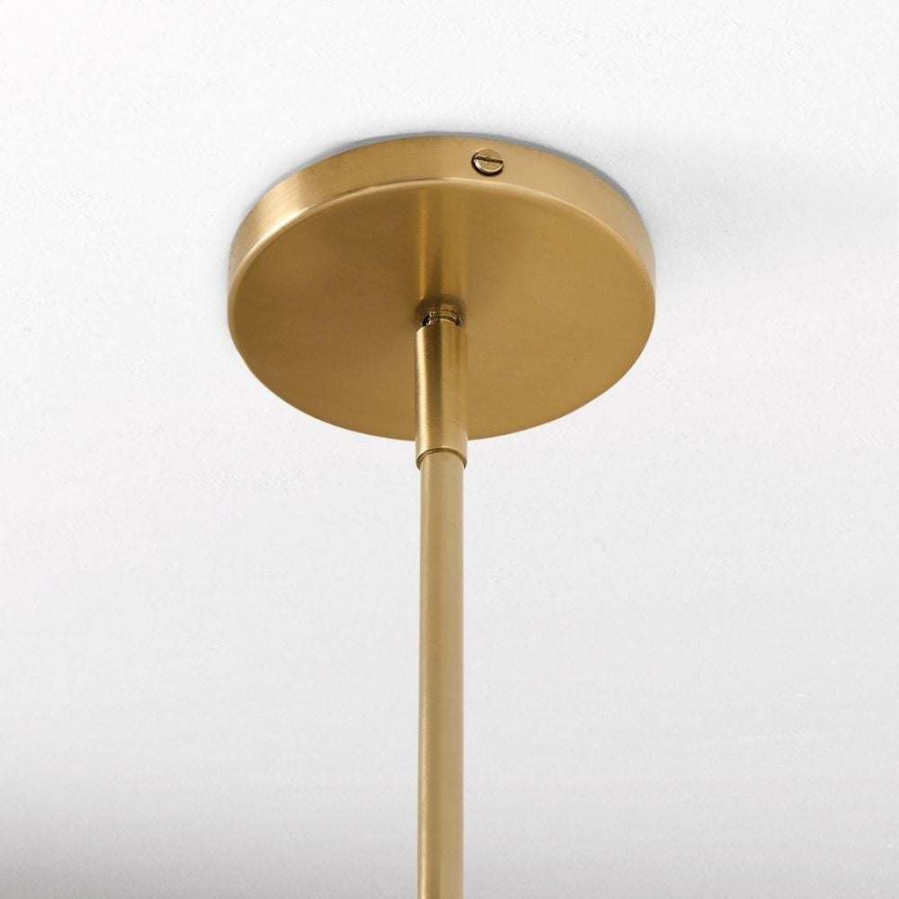 Lutal Bronze Chandelier - Modern Design with Monochromatic Finish