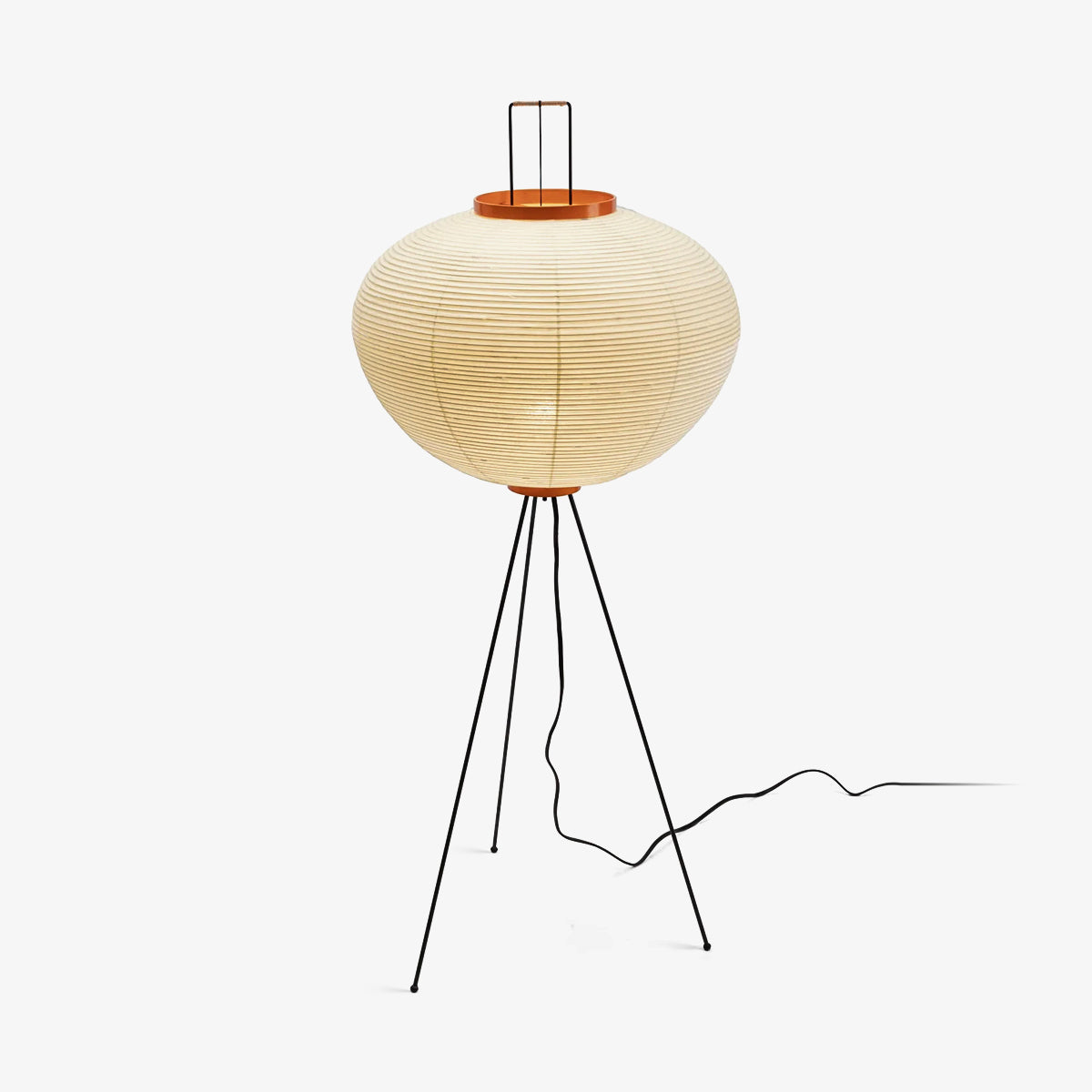 Rice Paper Floor Lamp - Bamboo Frame Soft Light for Living Room