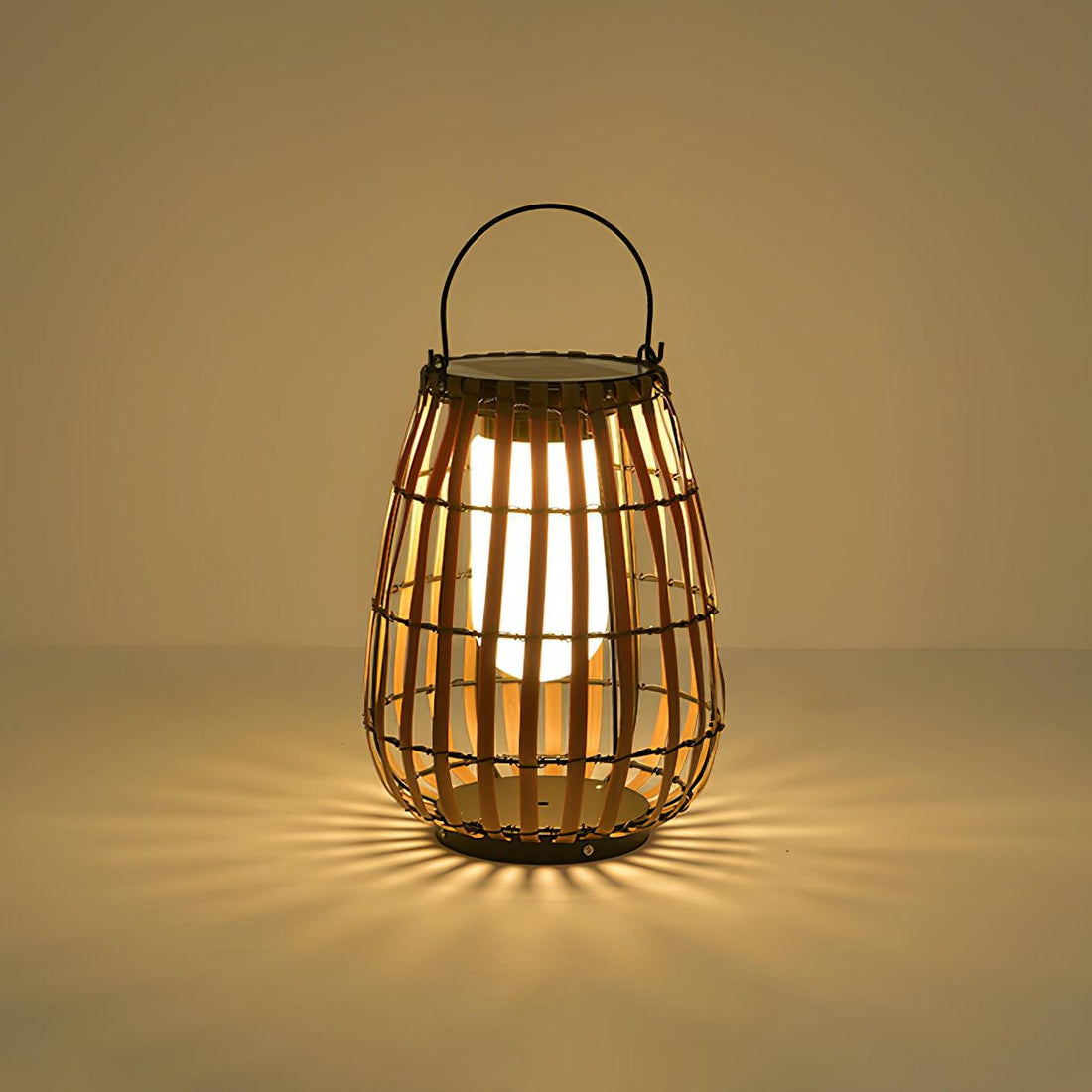 Tropic Braid Outdoor Lamp - Faux-Rattan Metal Waterproof