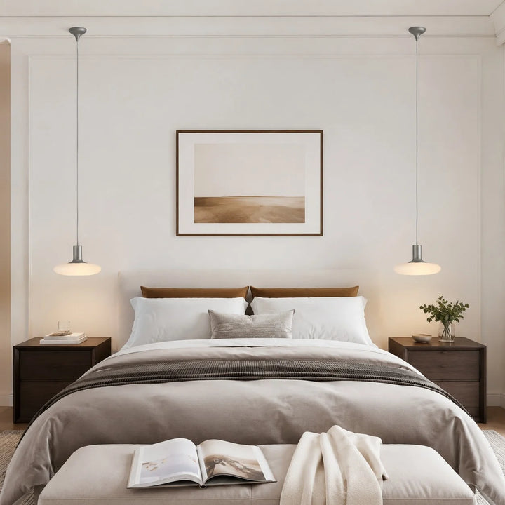 bedroom installation scene