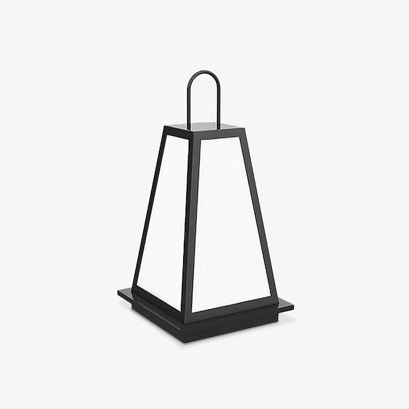 Tragbare Außenlampe – Gartenfertig – Dezente Anmut