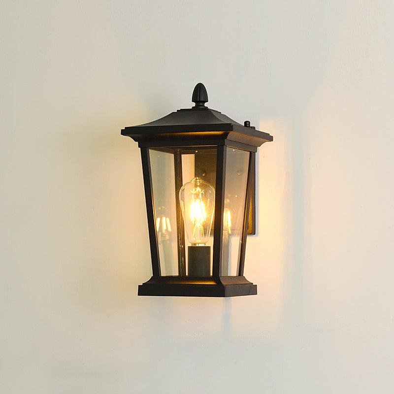 Birdcage Wall Lamp - Vintage LED Light for Courtyard & Balcony