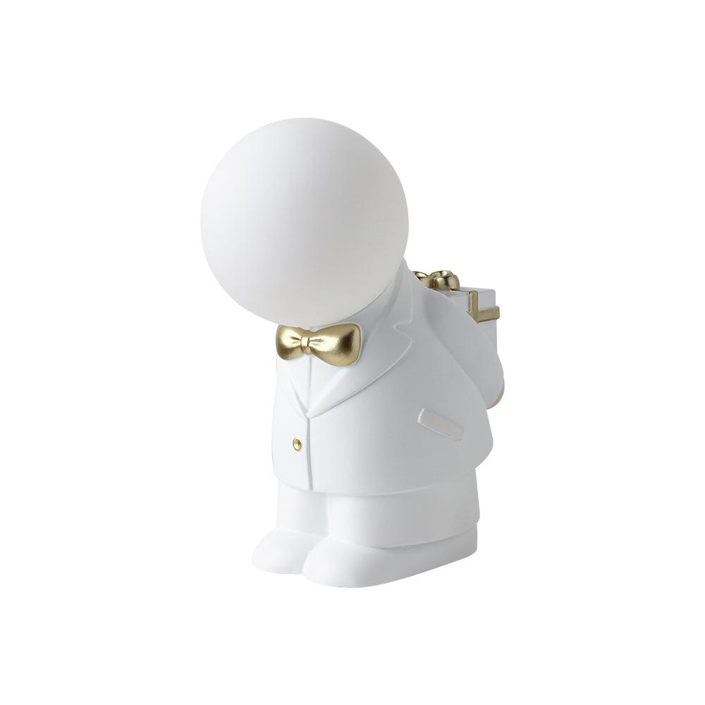 Tischlampe mit Hochzeitsfigur – wiederaufladbares LED-Licht für Veranstaltungen