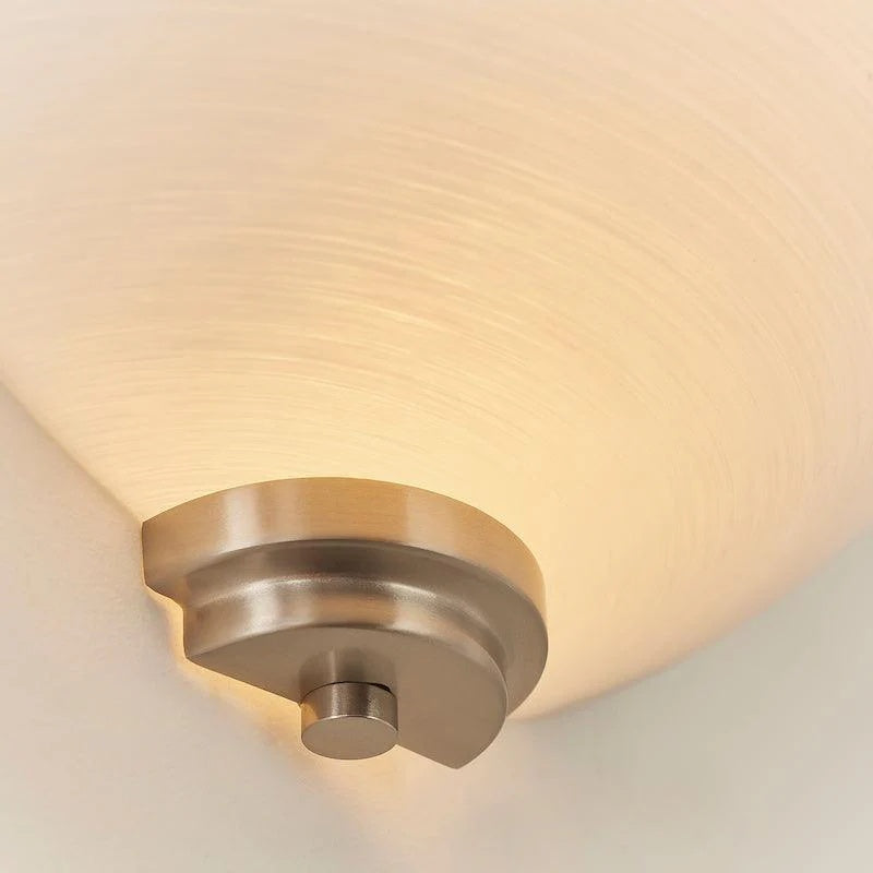 Lunetal Uplighter Retro Art Deco Profile Sconce – Decorative Wall Lamp for Entry or Study