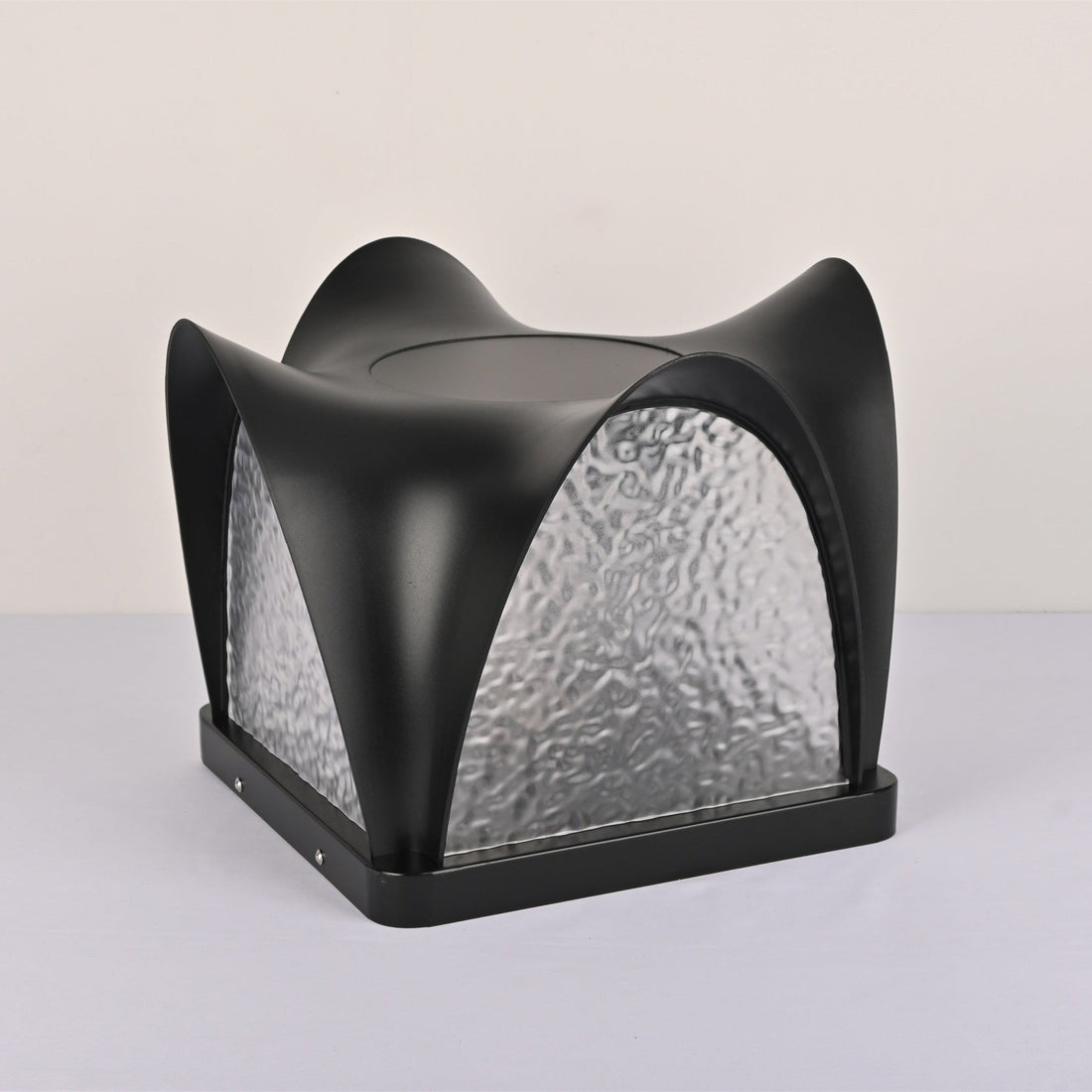 Modern Outdoor Lantern - Solar LED Lamp for Garden, Patio & Walkway