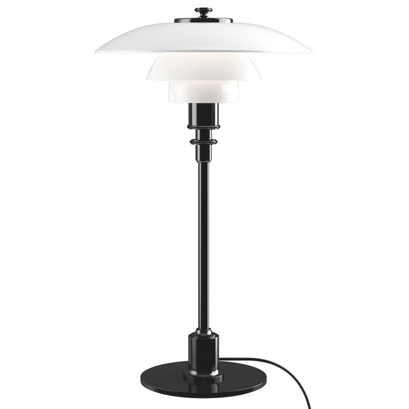 Minimalistische mehrschichtige Tischlampe aus Metall