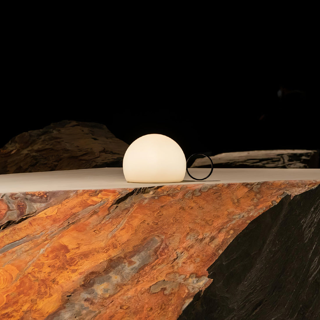 Dome Table Lamp - Portable Ambient Light for Living Room & Bedroom