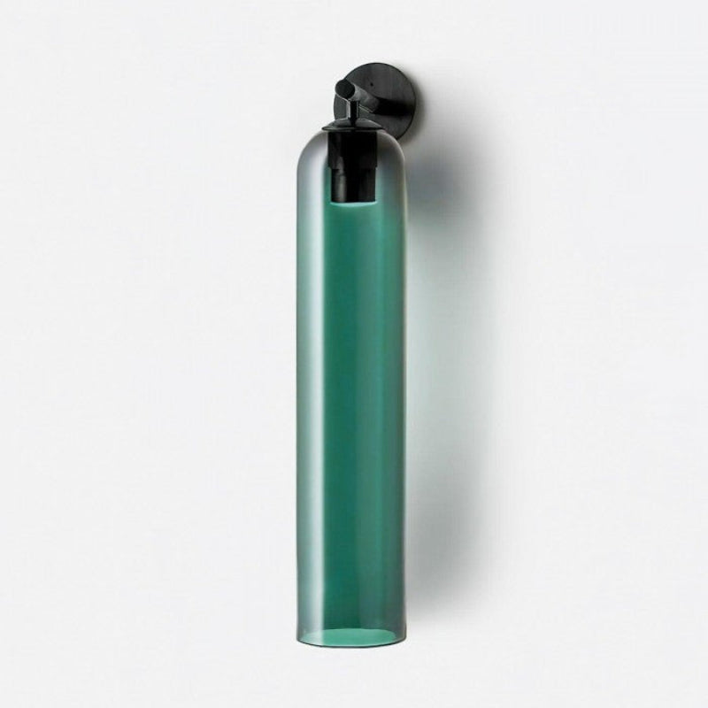 Einfache Lange Röhren Kunstglas Wandleuchte