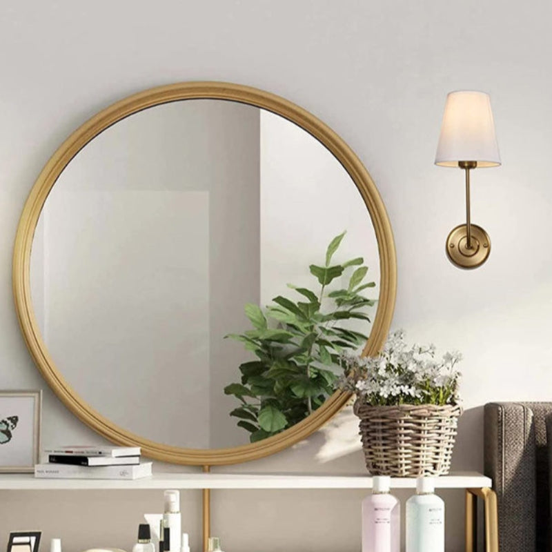 Minimalist Nordic Fabric Metal Wall Lamp